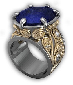 Os 7039, Дизайнерские кольца, Ювелирная мастерская AuRa